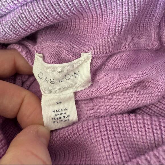 Caslon Cowl Neck Tunic Sweater | Lavender pink | XS - Picture 2 of 6